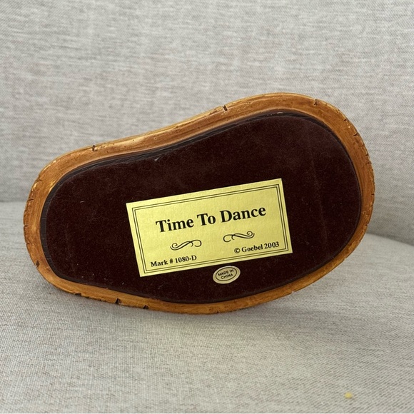 Time to Dance Limited Edition Musical Hummelscape - M. I. Hummel #1080-D 2003 - Picture 12 of 13